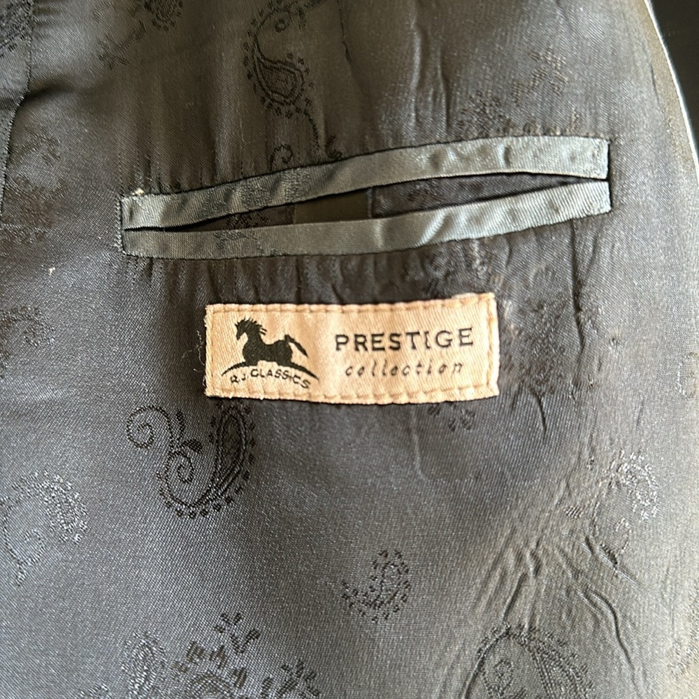 Children Navy Blue English Riding Jacket - Picture 5 of 5